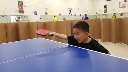 Compete in Table Tennis