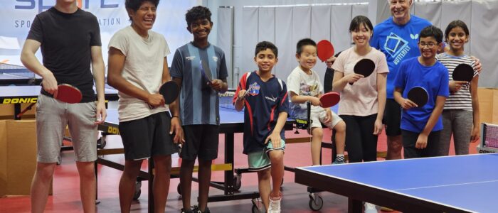 Welcome to the table tennis academy